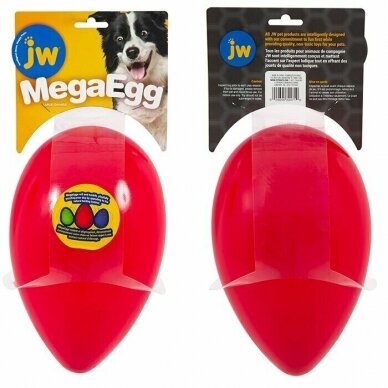 JW Mega Egg ovalas žaislas šunims
