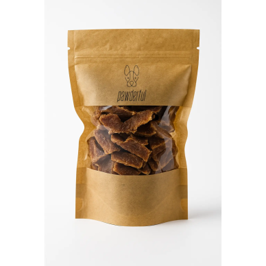 Pawderful džiovintos kalakutienos skanėstai šunims, 100 g Pawderful džiovintos kalakutienos skanėstai šunims, 100 g
